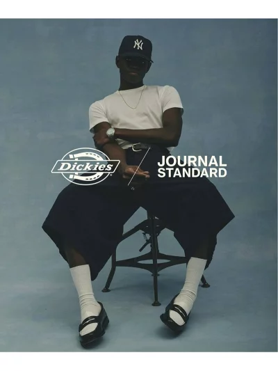 JOURNAL STANDARD × Dickies 26SS『ODD シェイプ ショーツ』が4月22日(水)10:00～先行予約開始