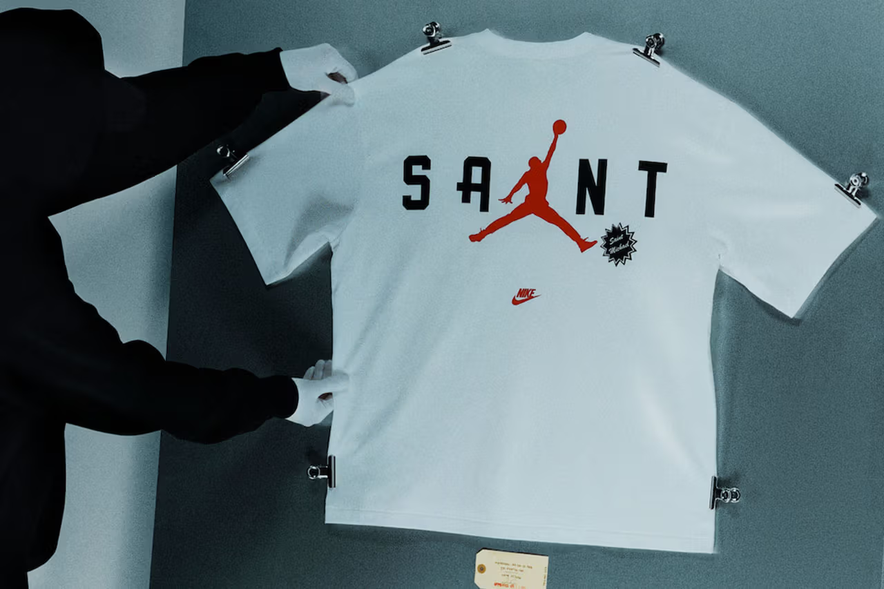 ©SAINT M×××××× と JORDAN BRAND のコラボコレクションが5⽉1⽇(金)/23日(土)に発売予定