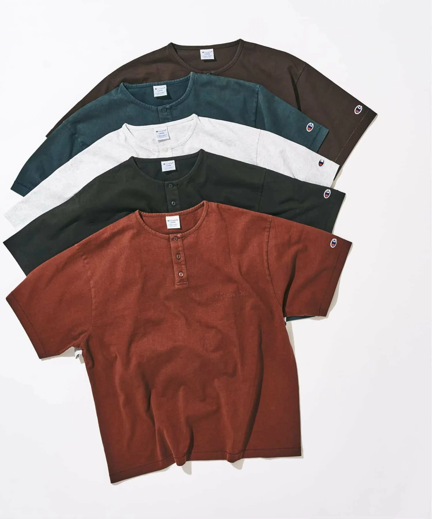 417 EDIFICE × Champion 26SS『ブリーチウォッシュ ヘンリー』の先行予約が開始