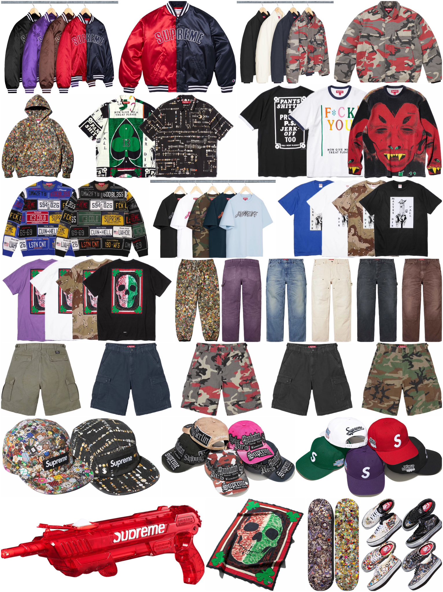 Supreme 2026年春夏コレクション WEEK8 のドロップリストが公開