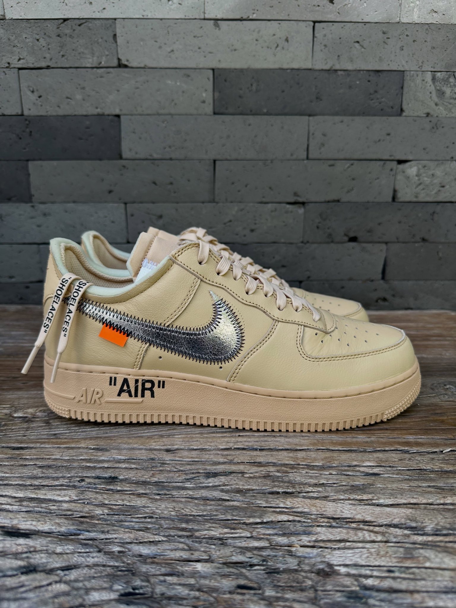 Virgil Abloh × NIKE AIR FORCE 1 "Sesame" は一般販売予定なし