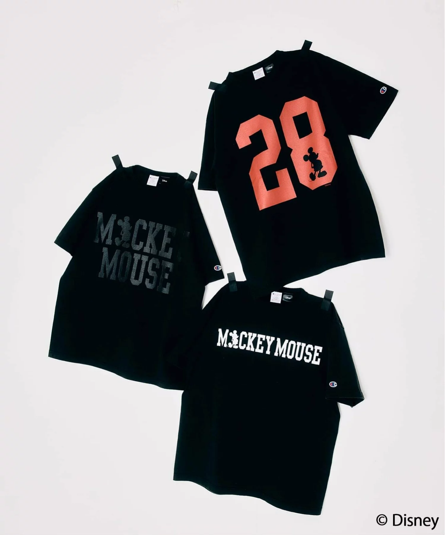 JOURNAL STANDARD relume × Champion × Jackson Matisse 26SS『ミッキーマウス T1011 プリントTシャツ』の先行予約が開始