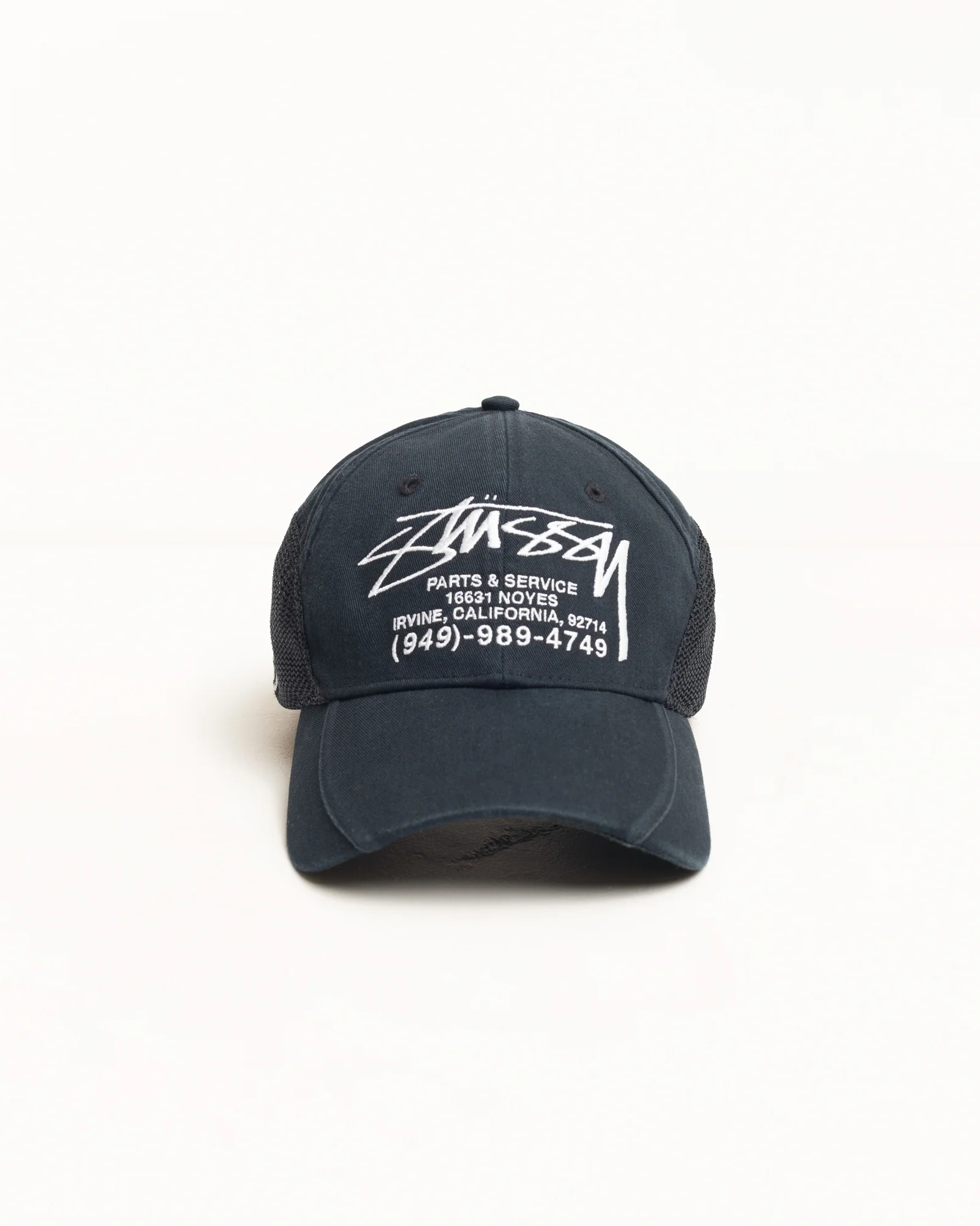 ice field オンラインにて Stüssy Spring ‘26『Parts & Service Mesh Cap』が発売