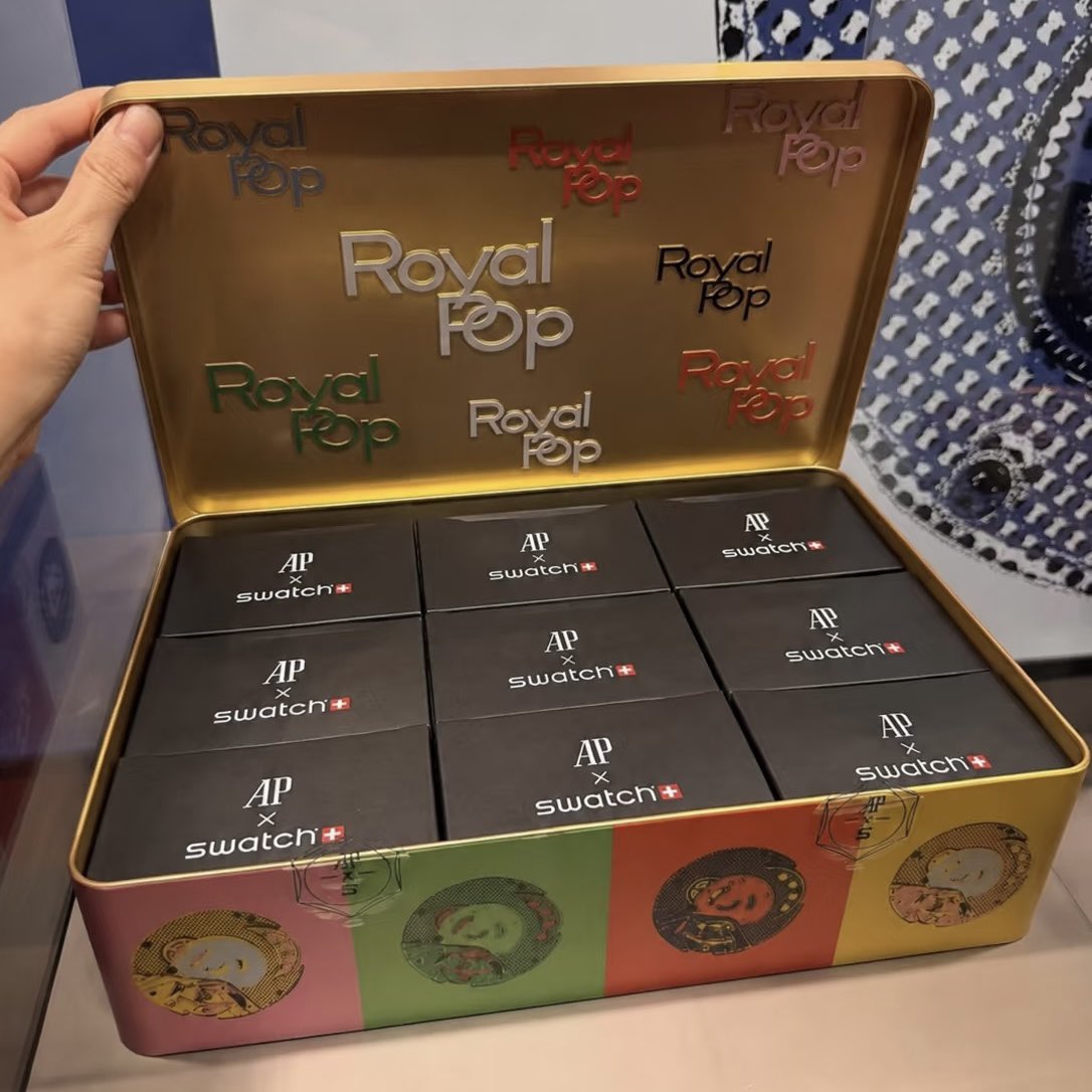 Swatch × Audemars Piguet のコラボウォッチ『Royal Pop』が5月16日(土)に発売予定