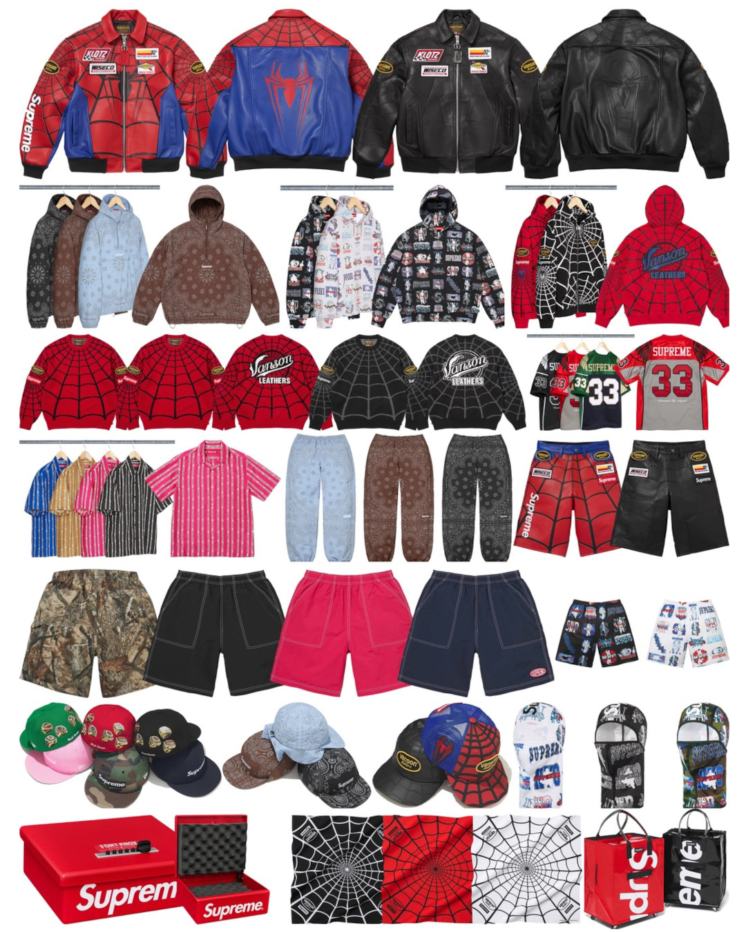 Supreme 2026年春夏コレクション WEEK14 のドロップリストが公開