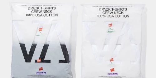 V.A. × Hanes × A Little Knowledge のトリプルコラボアイテム『2Pack T-Shirts』が発売