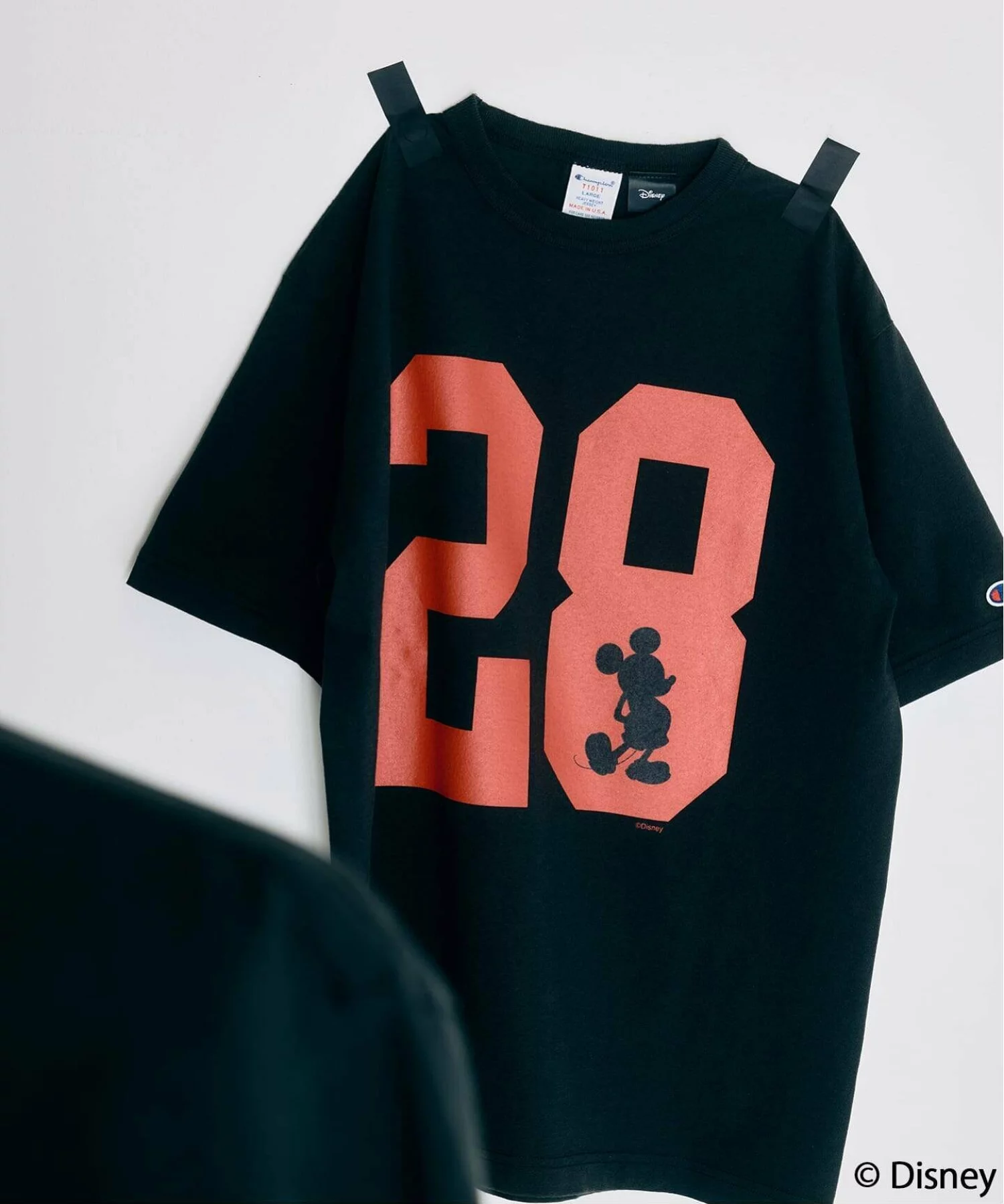 JOURNAL STANDARD relume × Champion × Jackson Matisse 26SS『ミッキーマウス T1011 プリントTシャツ』の先行予約が開始
