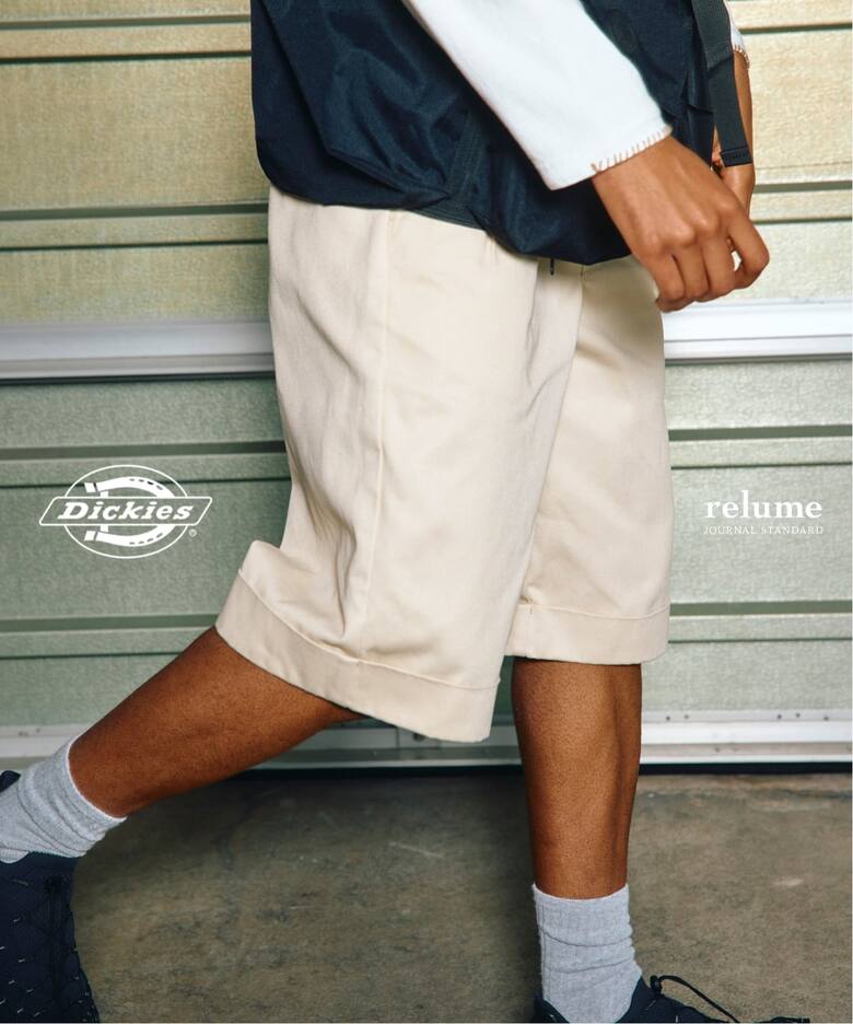 JOURNAL STANDARD relume × Dickies 26SS『2タック ショーツ』の先行予約が開始