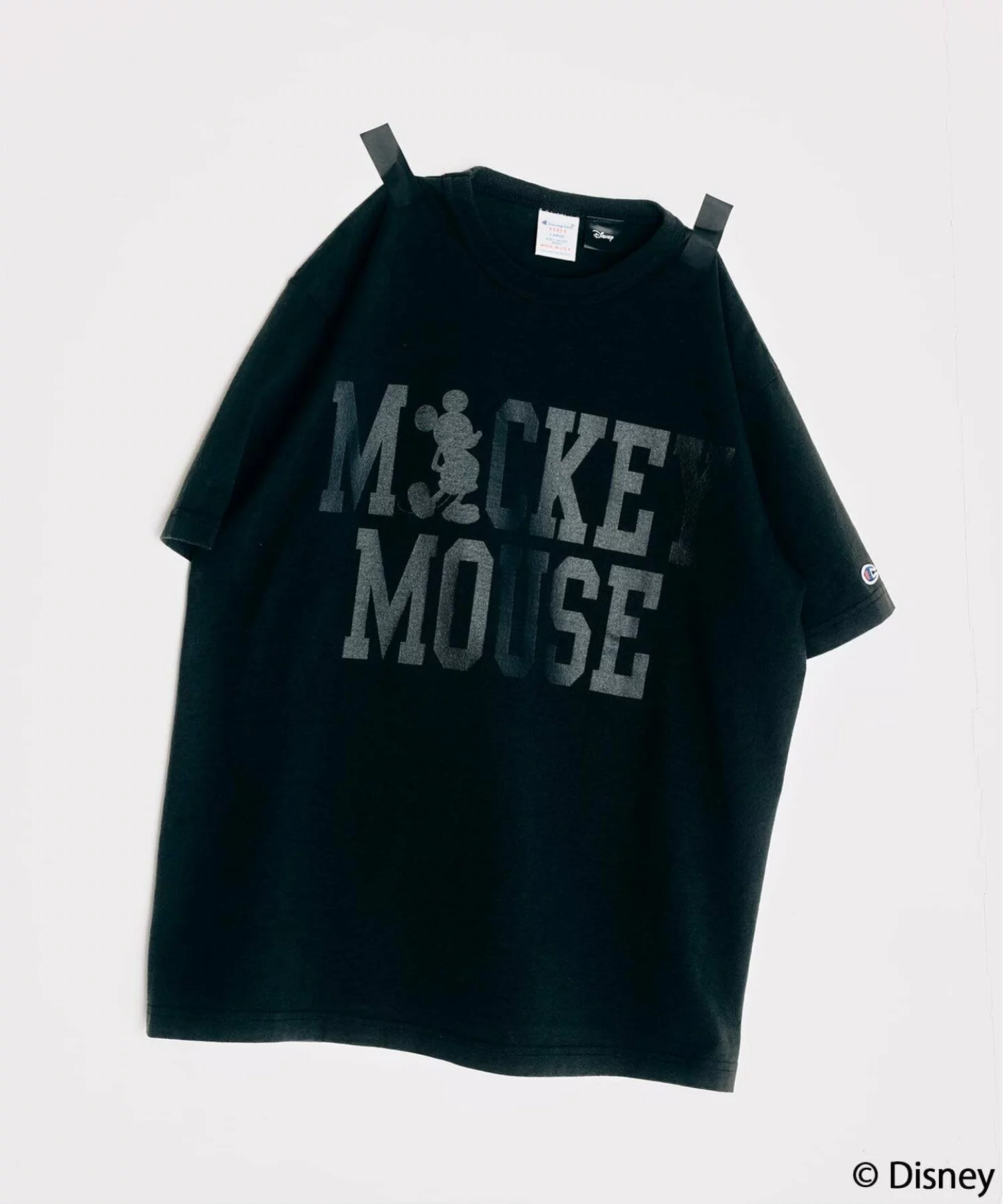 JOURNAL STANDARD relume × Champion × Jackson Matisse 26SS『ミッキーマウス T1011 プリントTシャツ』の先行予約が開始