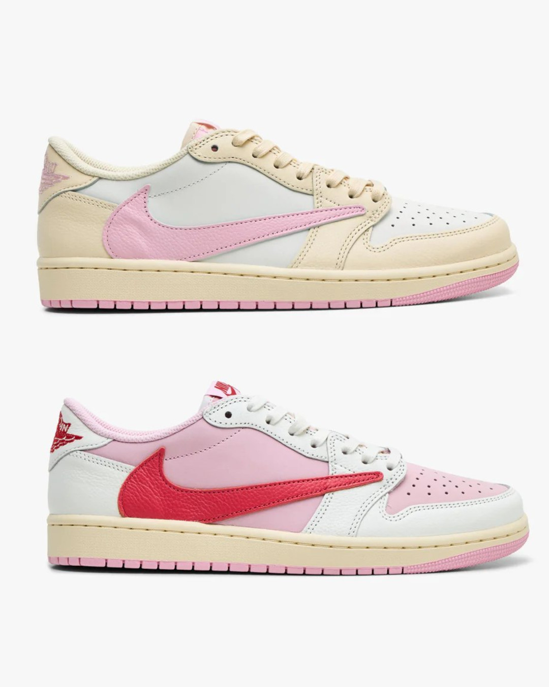 Travis Scott × NIKE AIR JORDAN 1 LOW “Pink” が5月29日(金)に発売予定