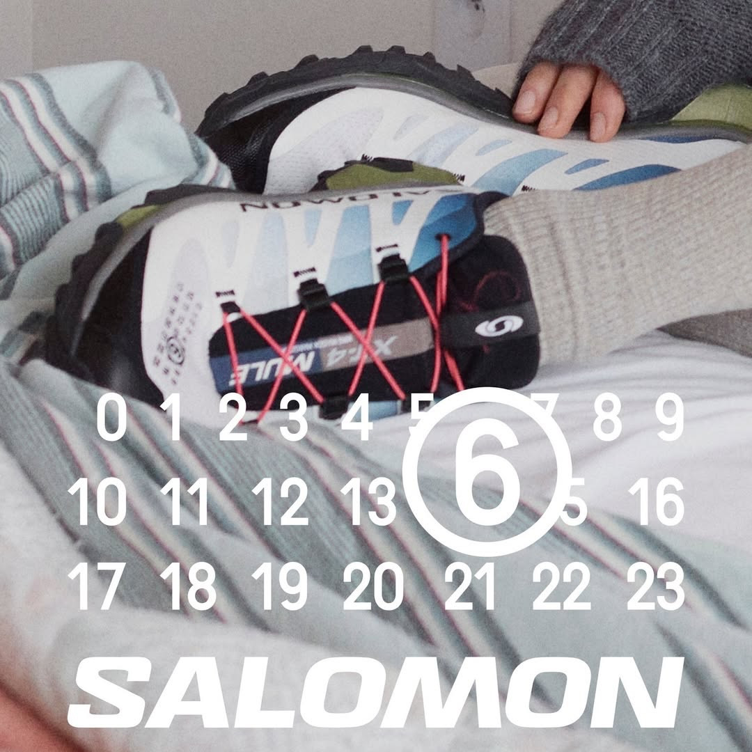 MM6 Maison Margiela × SALOMON 26SS『XT-4 MULE “Black” & “Vanilla Ice”』が6月18日(水)に発売予定