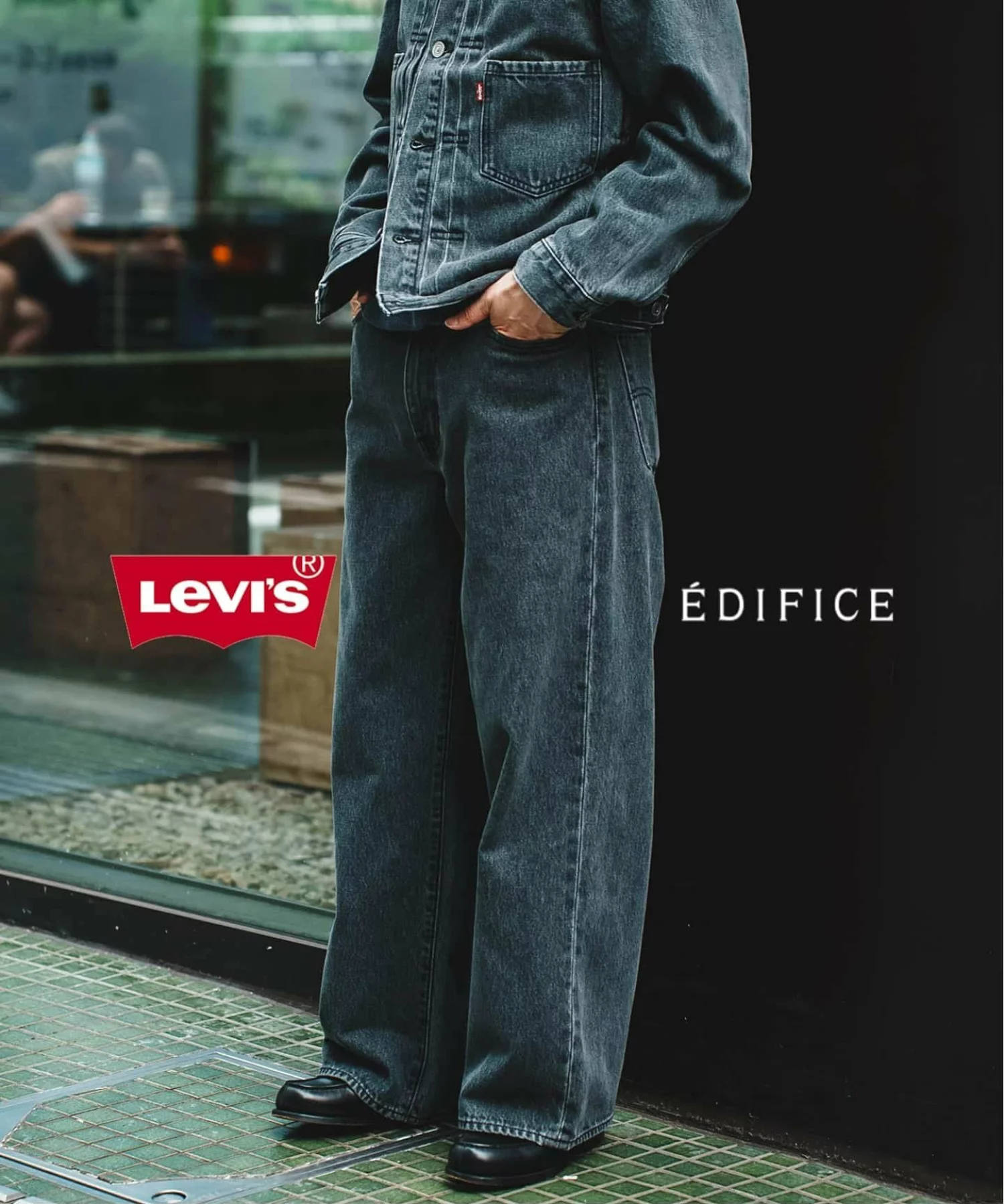 EDIFICE × Levi’s® 26FW『バギー ワイドレッグ』が発売中