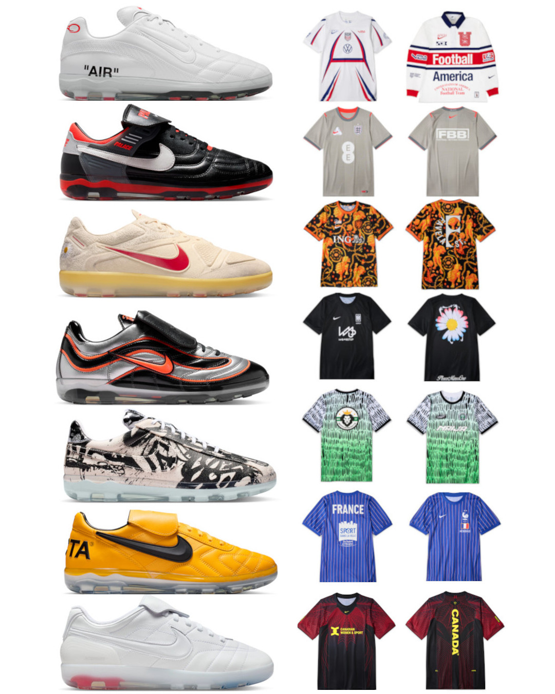 NIKE がワールドカップ開催を記念した X2 カプセルコレクションを発表