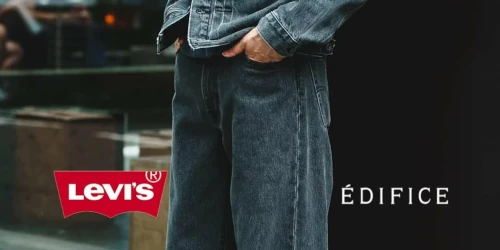EDIFICE × Levi’s® 26FW『バギー ワイドレッグ』が発売中