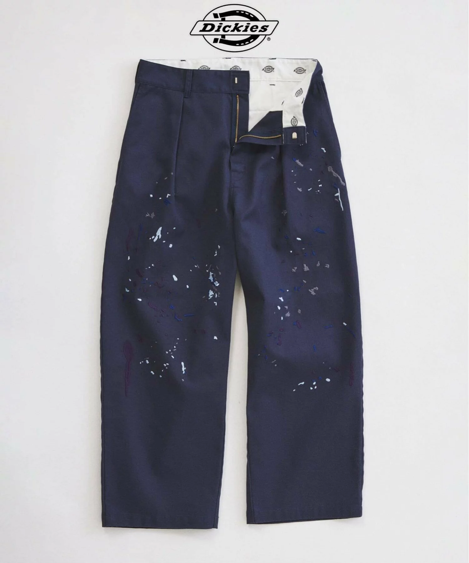 JOURNAL STANDARD relume × Dickies 26SS『スプラッシュ 刺繍 カーブ ワークパンツ』の先行予約が開始