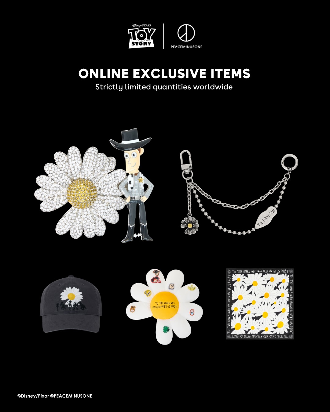 G-DRAGON 率いる PEACEMINUSONE × TOY STORY × CASETiFY のトリプルコラボコレクションが6月24日(水)に発売予定