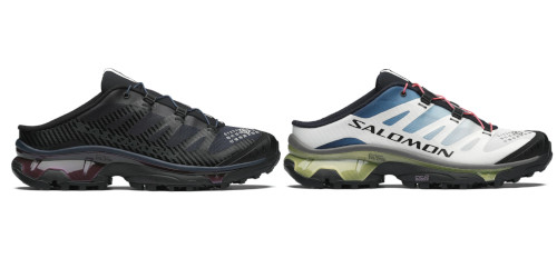 MM6 Maison Margiela × SALOMON 26SS『XT-4 MULE “Black” & “Vanilla Ice”』が6月18日(水)に発売予定