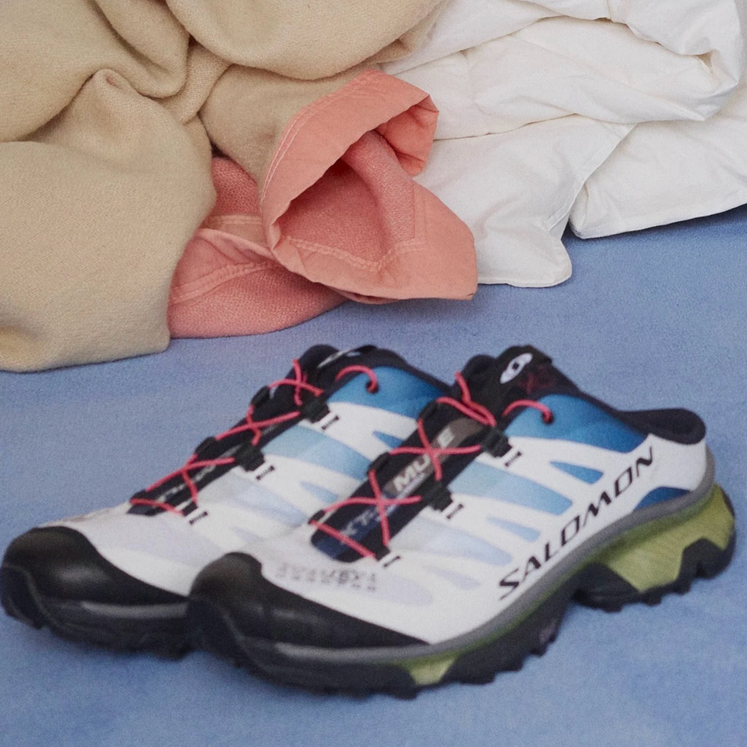 MM6 Maison Margiela × SALOMON 26SS『XT-4 MULE “Black” & “Vanilla Ice”』が6月18日(水)に発売予定