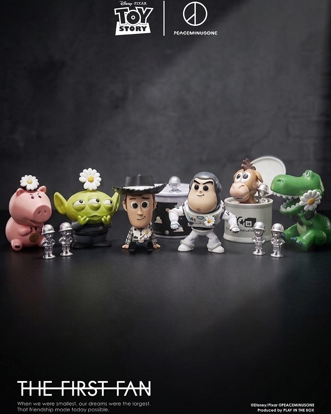 PEACEMINUSONE × TOY STORY “THE FIRST FAN” が7月1日(水)より発売予定