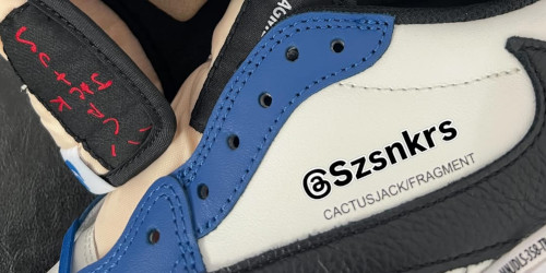 Travis Scott × fragment design × NIKE AIR JORDAN 1 LOW の未発売サンプルが公開 – Yakkun StreetFashion Media