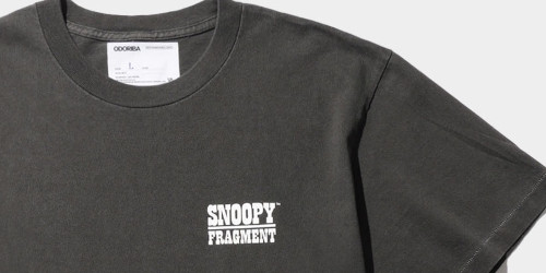 fragment design × SNOOPY の新作コラボアイテムが発売