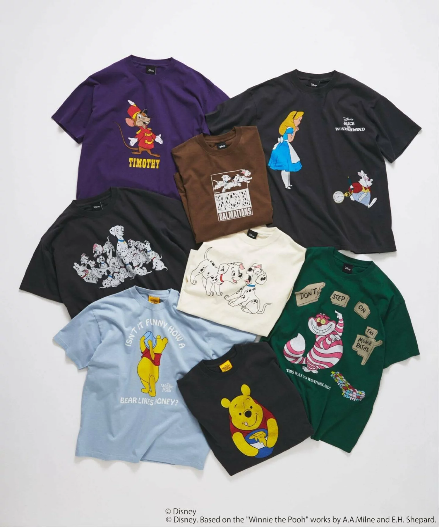 JOURNAL STANDARD × DISNEY『キャラクター Tシャツ』が発売