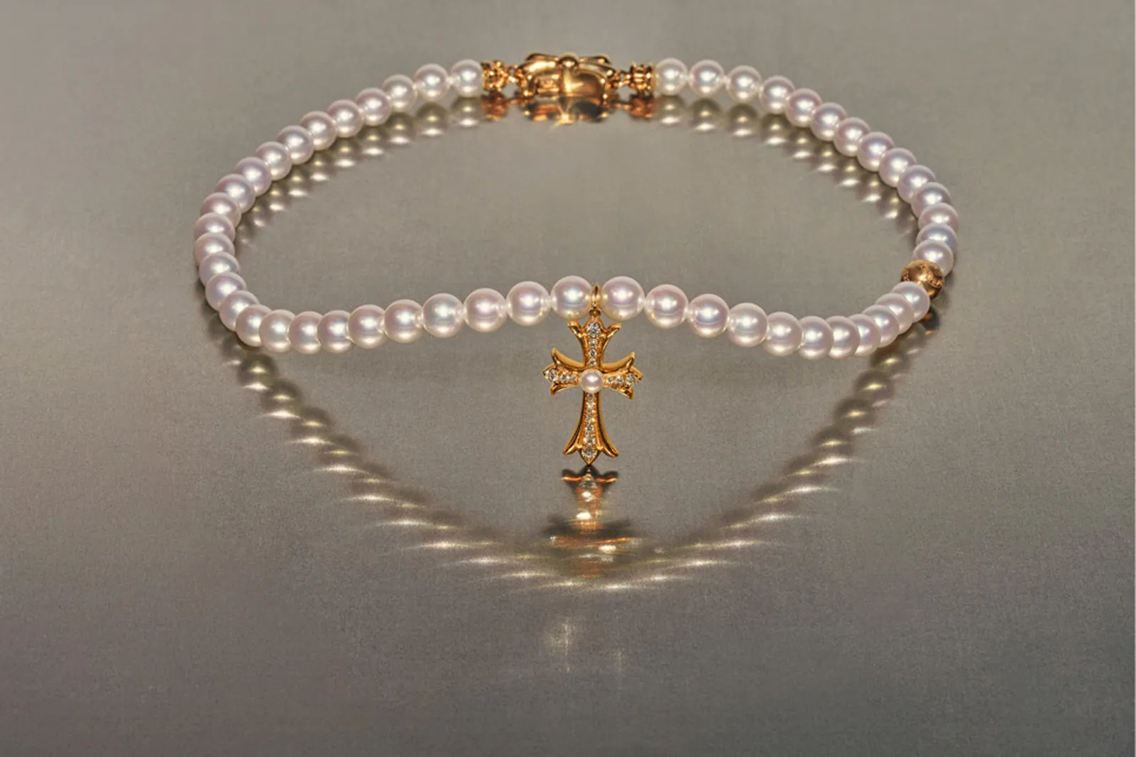 MIKIMOTO × Chrome Hearts のコラボコレクション第2弾が登場