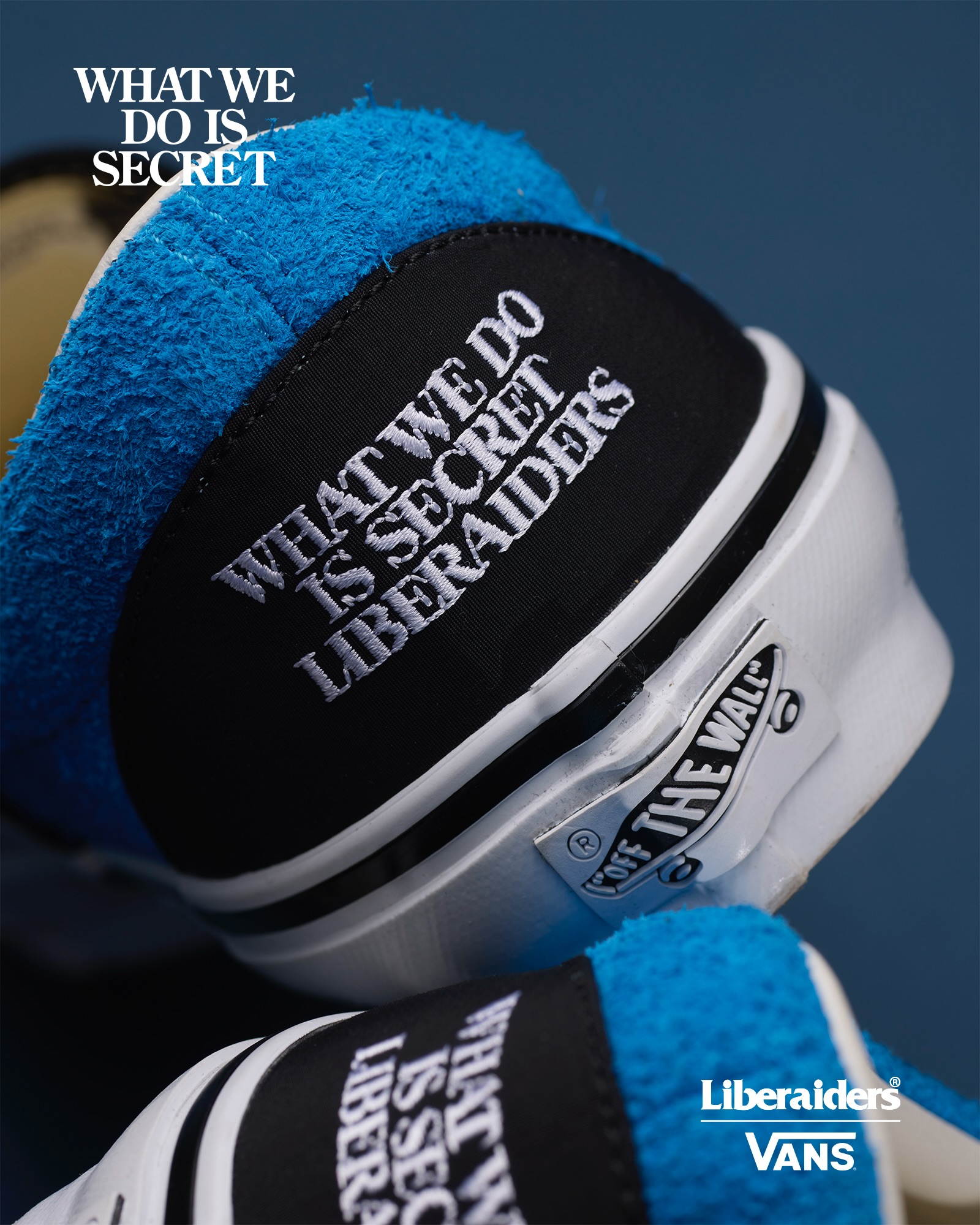 Liberaiders® × VANS のコラボスニーカー第4弾『PREMIUM CLASSIC SLIP-ON 98 & OLD SKOOL』が7月25日(土)に発売予定