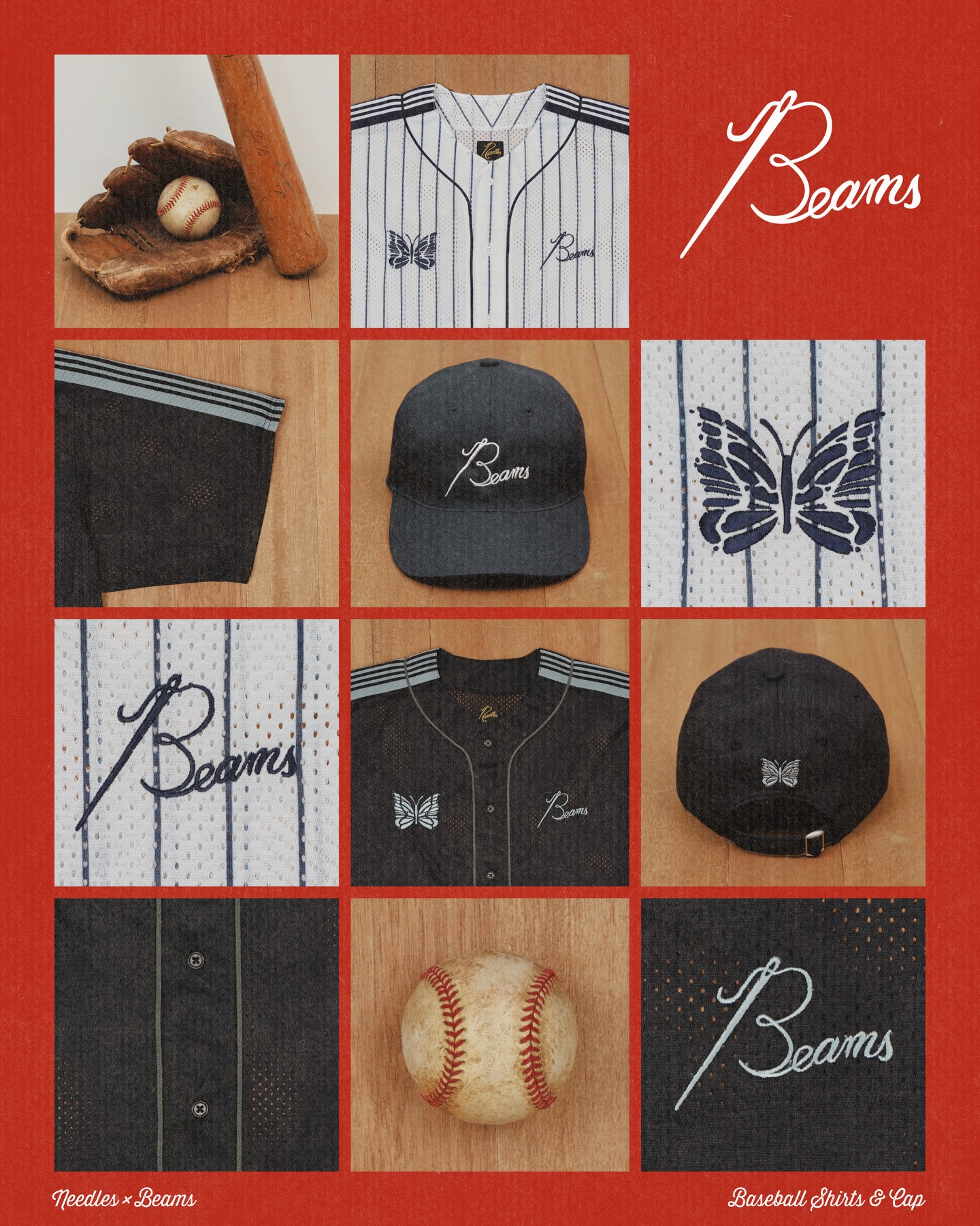 BEAMS × NEEDLES の2026年秋冬別注コレクションが7月25日(土)に発売予定