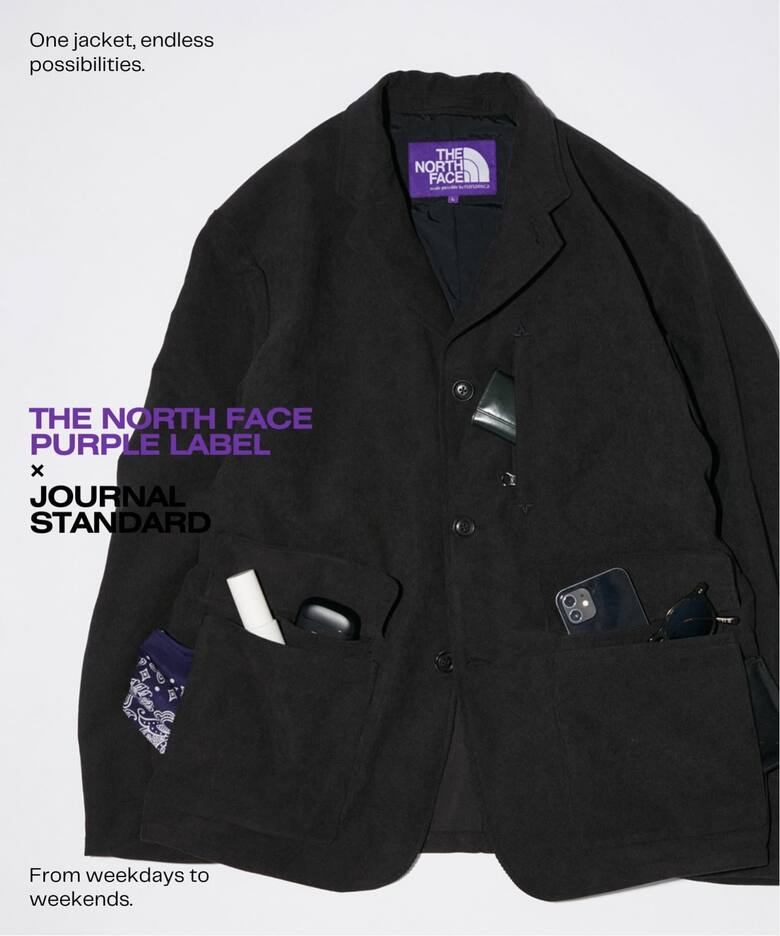 JOURNAL STANDARD × THE NORTH FACE PURPLE LABEL 26FW『コードフィールドバークリージャケット & コードワイドテーパードフィールドパンツ』の先行予約が開始
