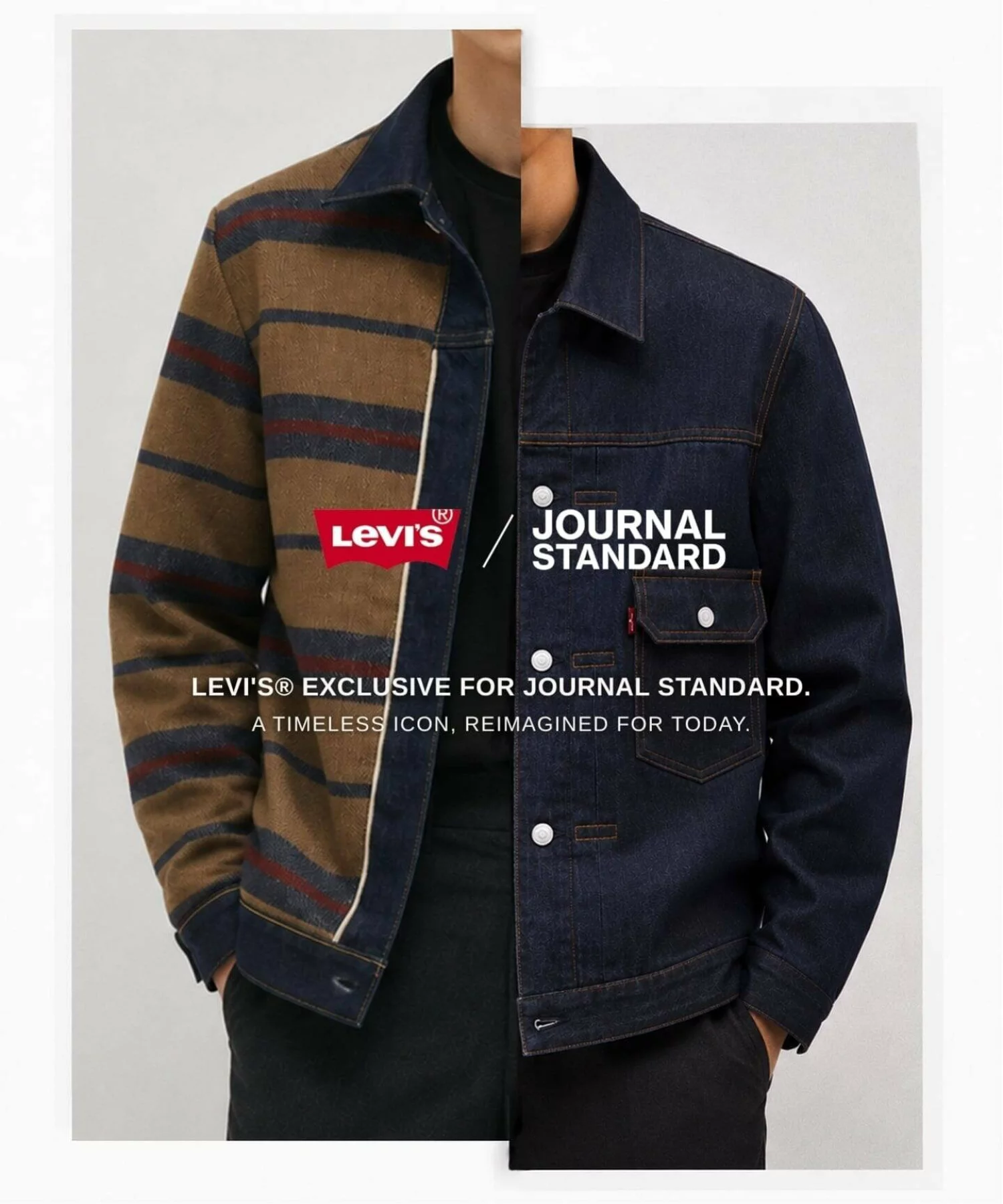 JOURNAL STANDARD × Levi’s® 26FW『TYPE1 ブランケット ライニング トラッカー』の先行予約が開始