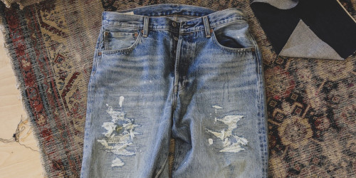 BEAMS × Levi’s®『501® Loose Crash & Repair Denim』が7月17日（金）に発売予定 – Yakkun StreetFashion Media