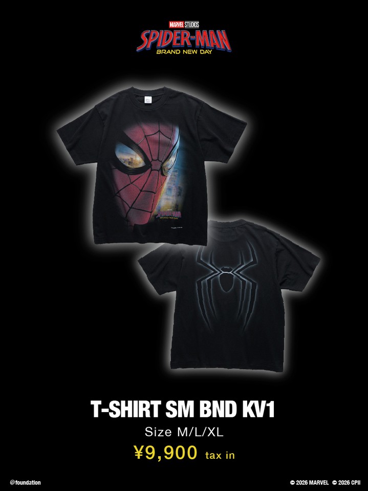 FREAK’S STORE × SPIDER-MAN 26FW『Tシャツコレクション』が7月31日（金）に発売予定