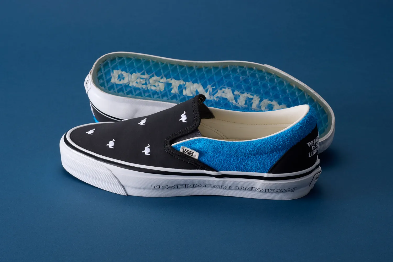 Liberaiders® × VANS のコラボスニーカー第4弾『PREMIUM CLASSIC SLIP-ON 98 & OLD SKOOL』が7月25日(土)に発売予定