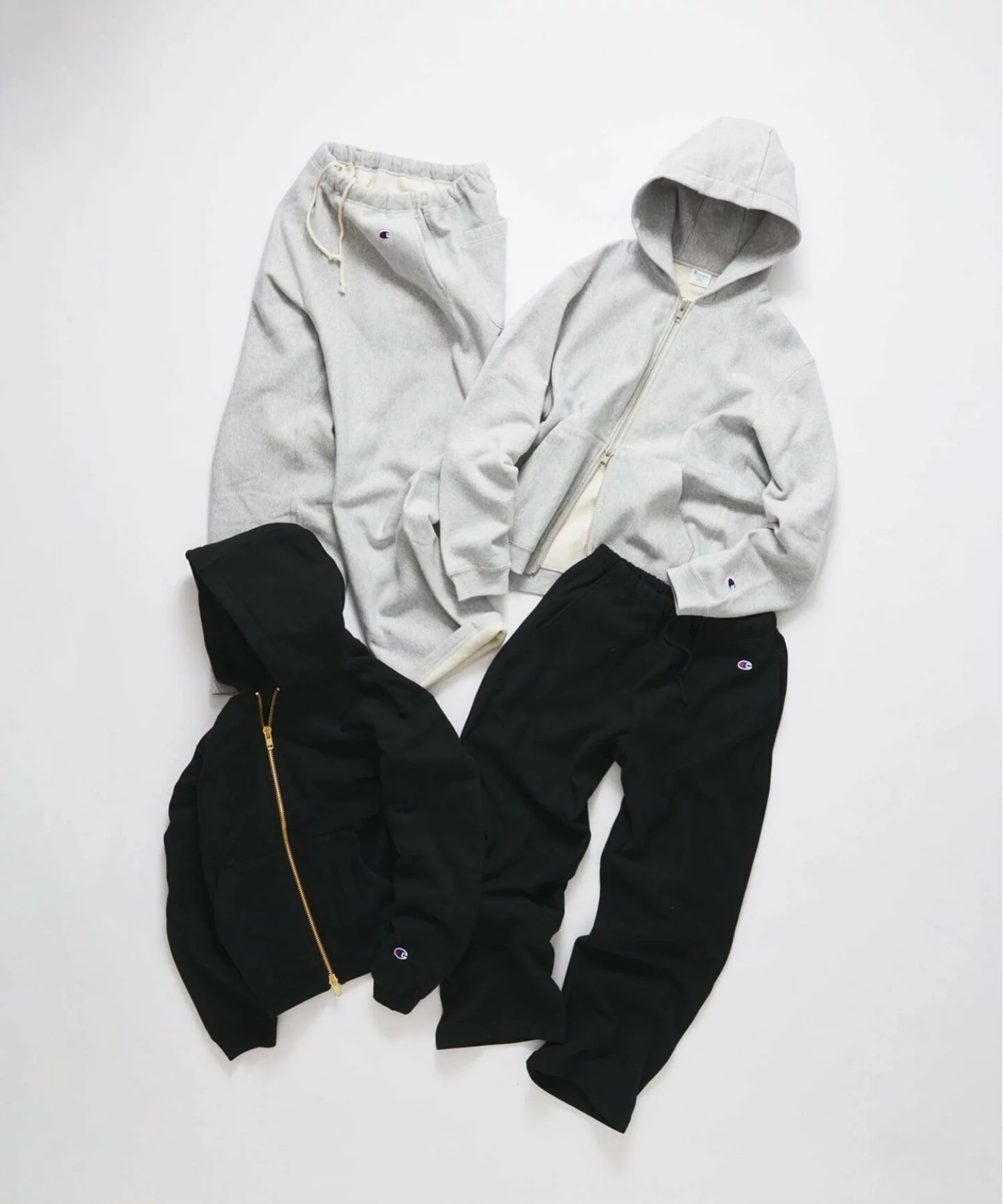 JOURNAL STANDARD × Champion 26FW『プライベート フィット ジップフーディ & スウェットパンツ』の先行予約が開始