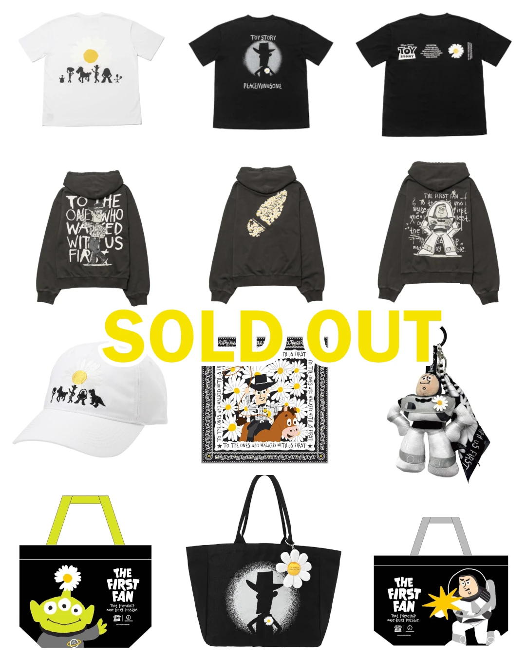 最新情報を随時更新中】PEACEMINUSONE × TOY STORY “THE FIRST FAN” の