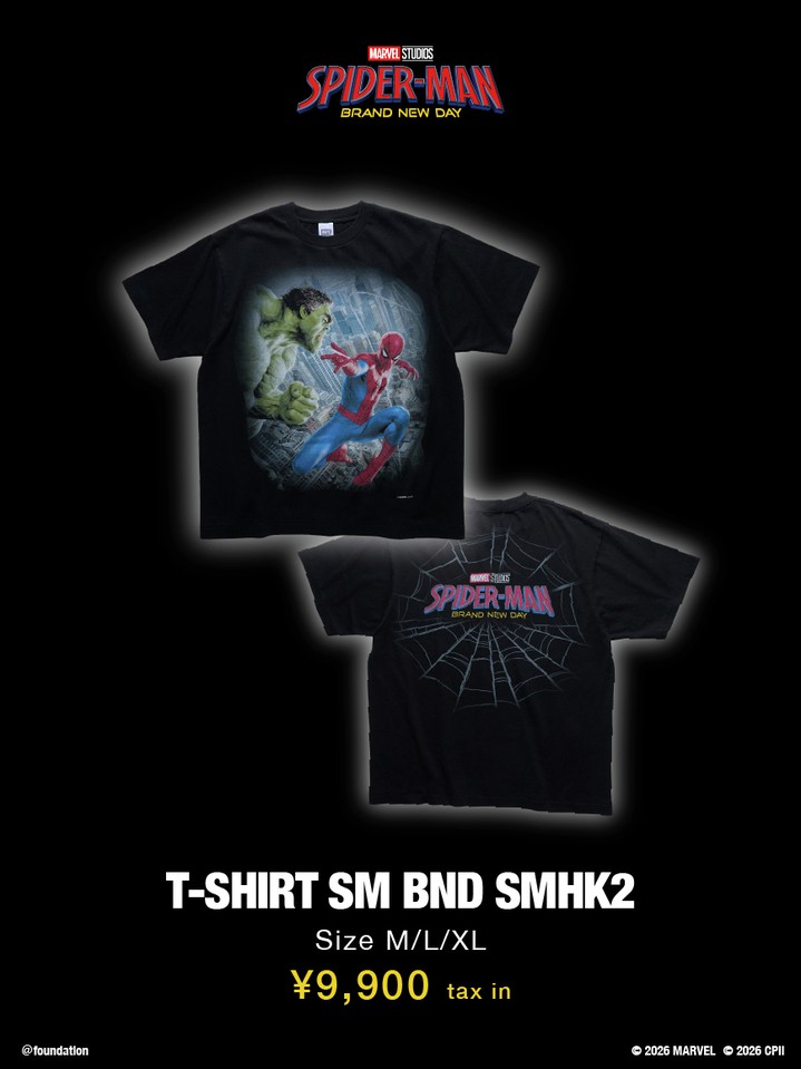 FREAK’S STORE × SPIDER-MAN 26FW『Tシャツコレクション』が7月31日（金）に発売予定