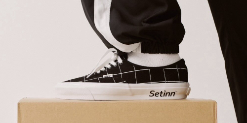 Setinn × VANS PREMIUM『Authentic “Setinn Black/White”』が8月1日(土)に発売予定