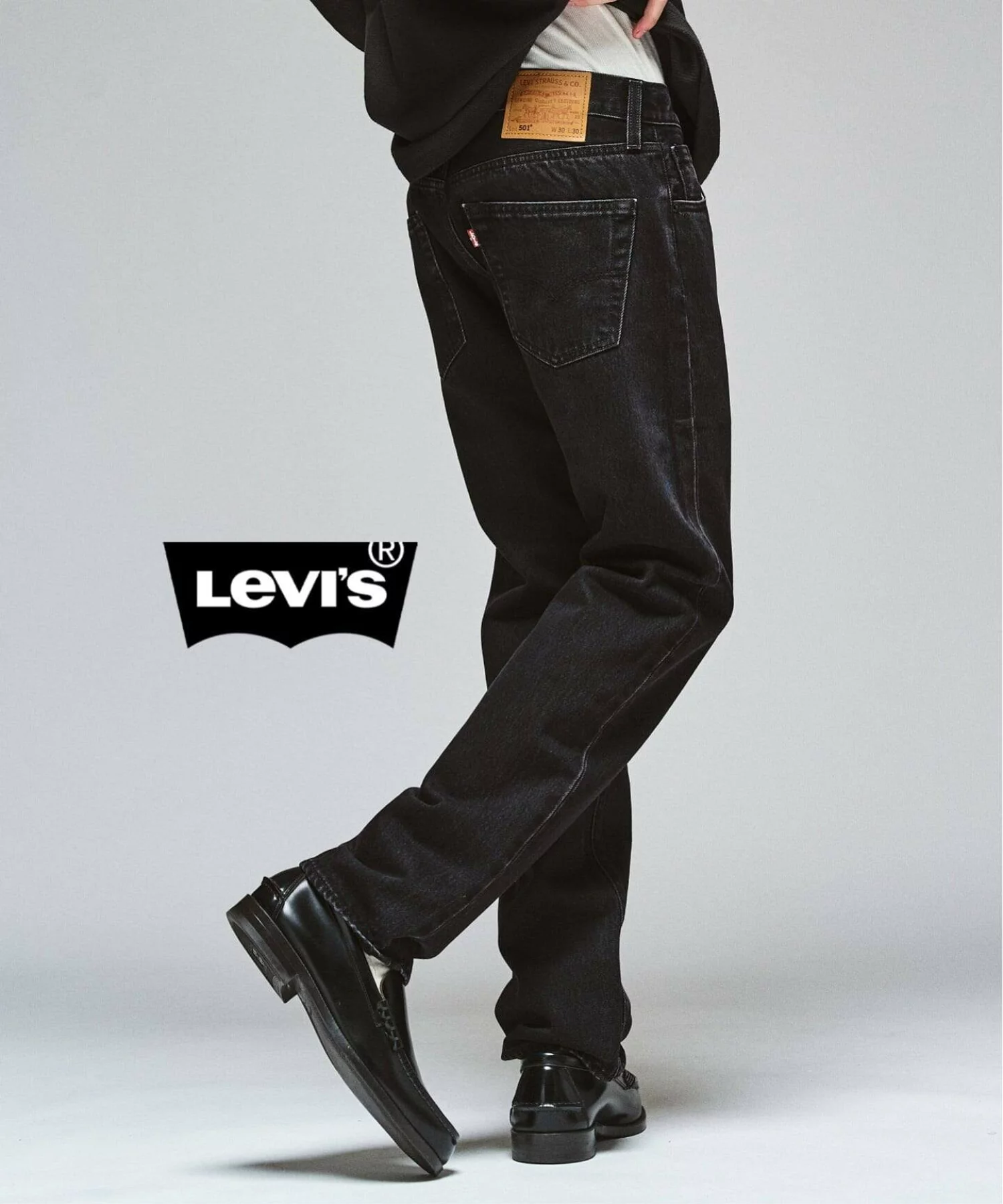 417 EDIFICE × Levi’s® 26FW『501®︎ “Black”』の先行予約が開始