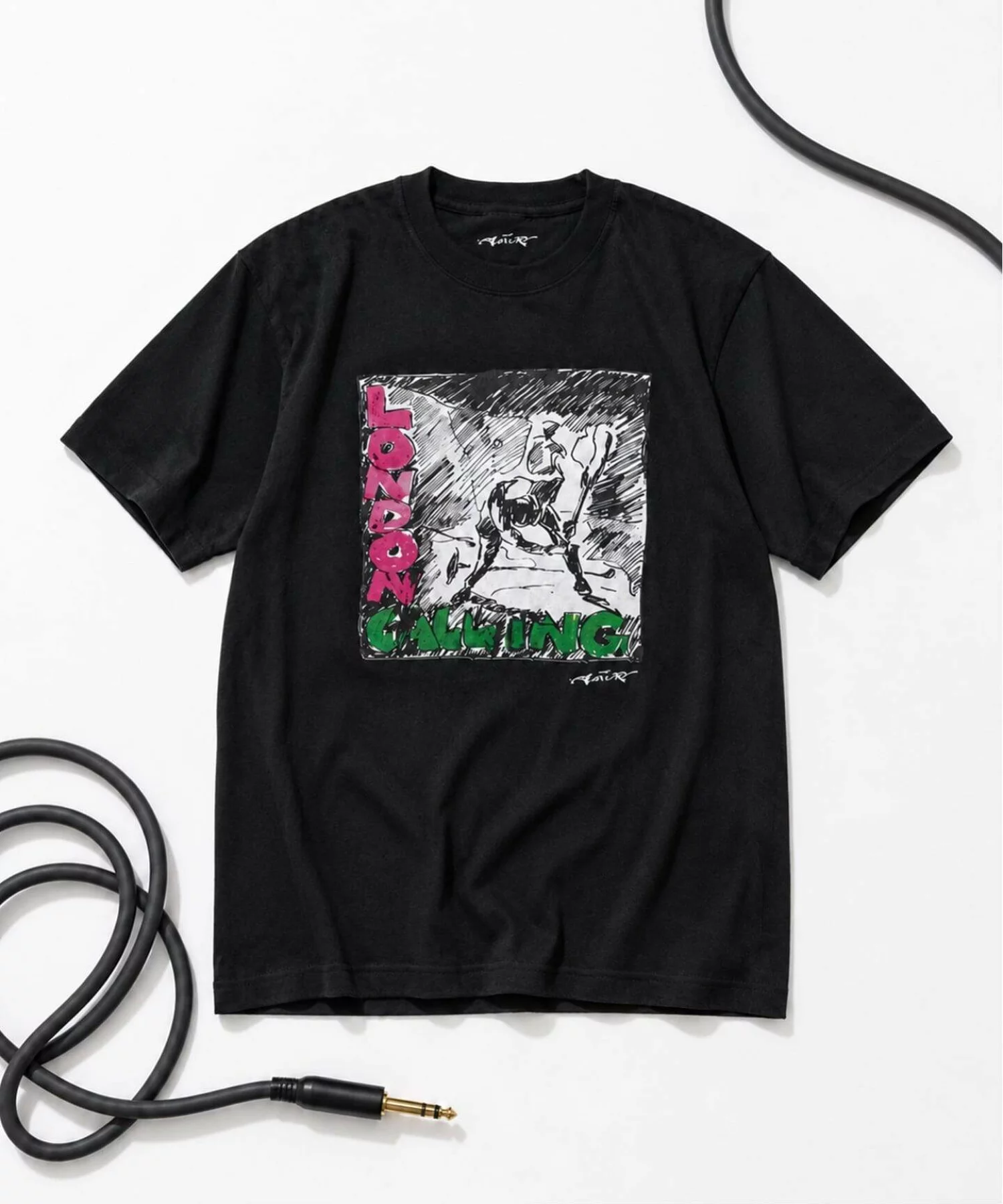 EDIFICE × Ray Lowry『THE CLASH Tee』の受注生産予約が開始