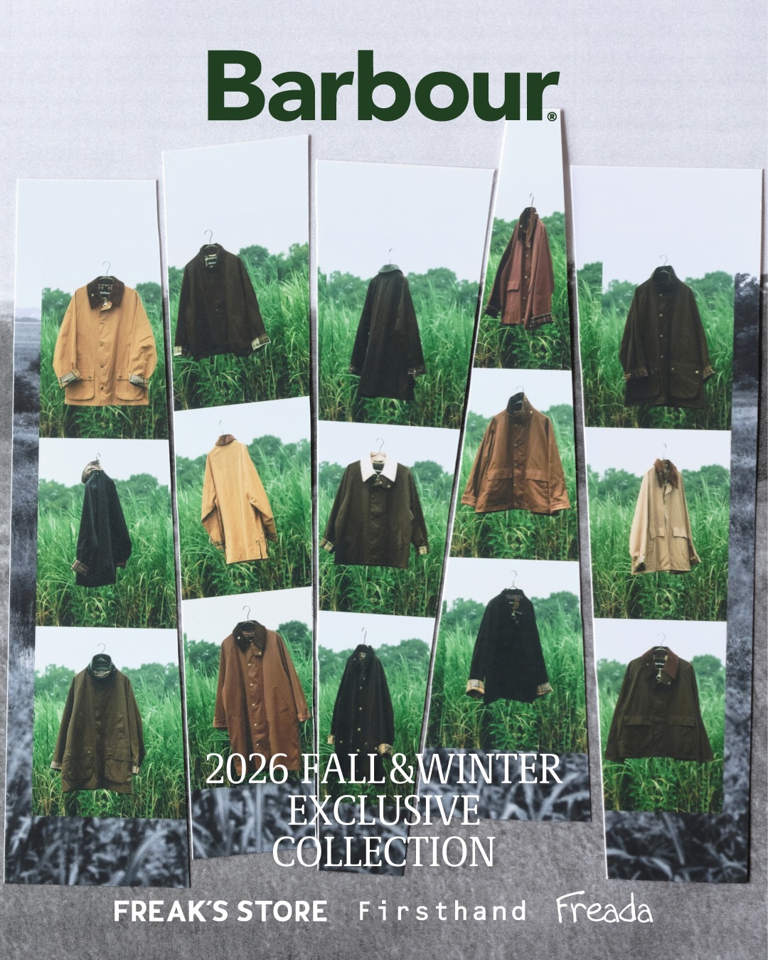 FREAK’S STORE × Barbour の2026年秋冬別注コレクションが発売