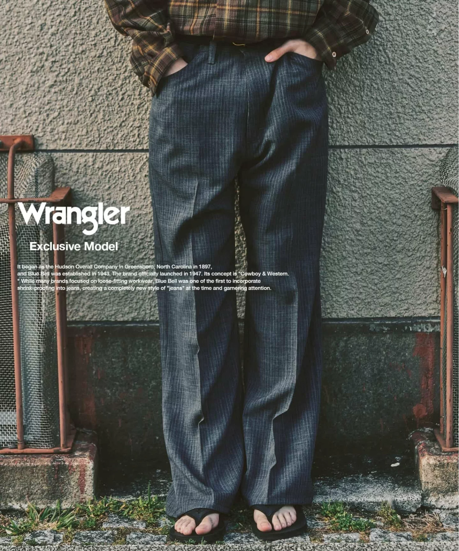 417 EDIFICE × Wrangler 26FW『ランチャー ミッドウェイ』の通常販売が開始
