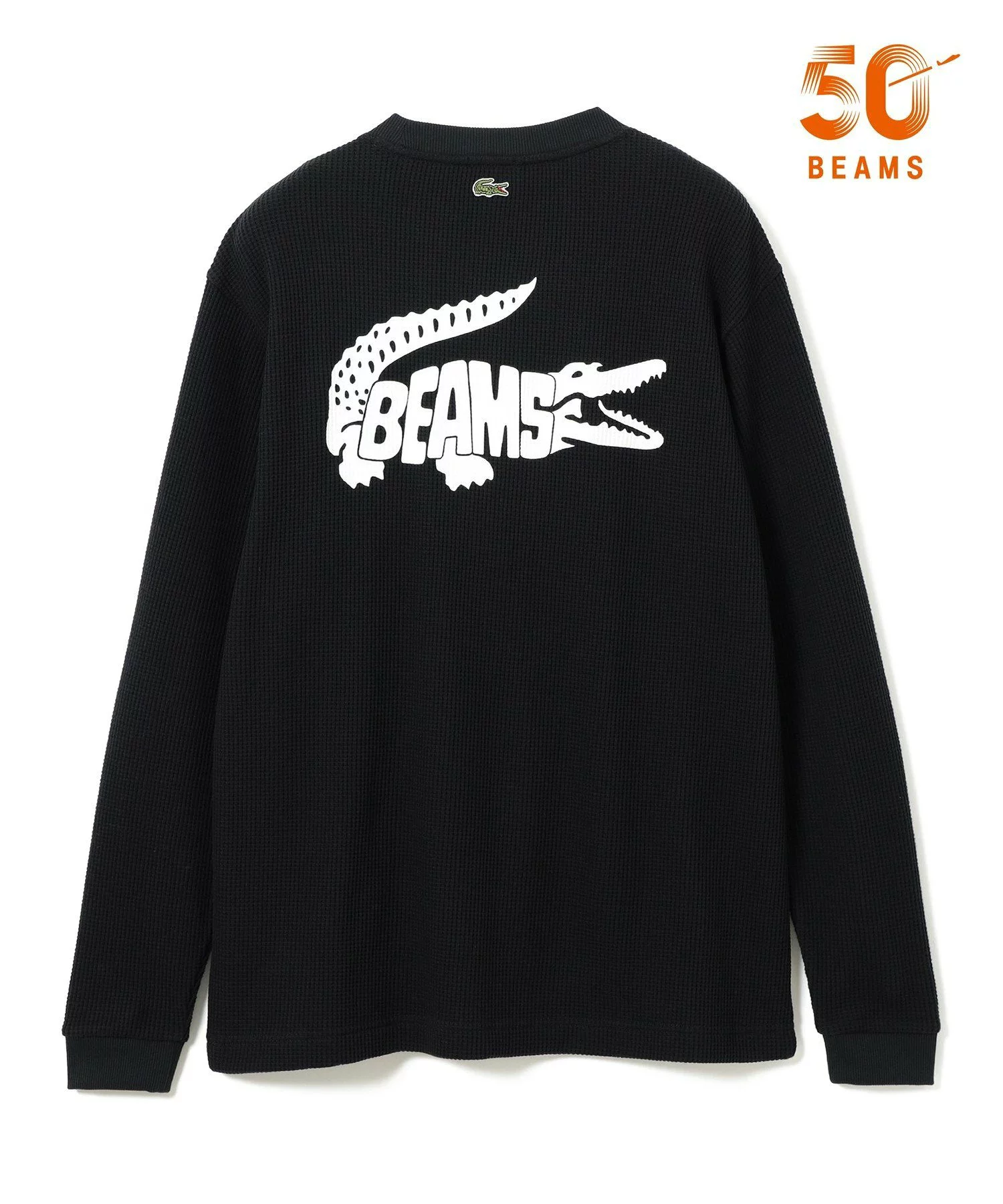 BEAMS × LACOSTE 26FW『ロゴ サーマル Tシャツ & ストライプシャツ』の先行予約が開始