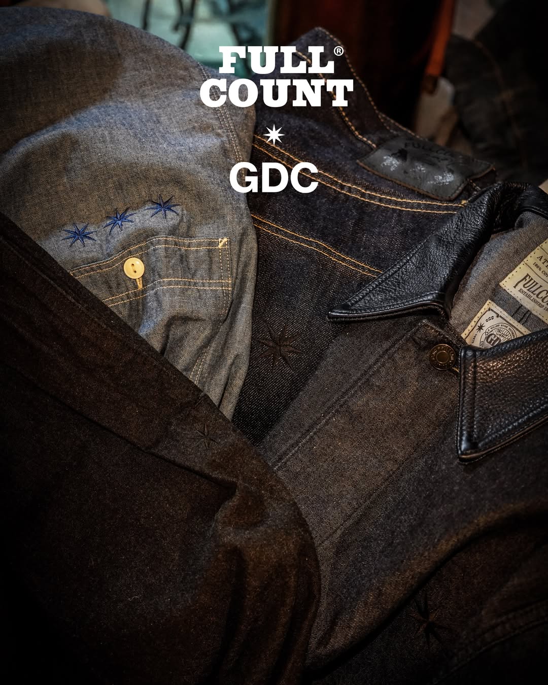 GDC × FULLCOUNT の初コラボコレクションが各オンラインストアにて発売