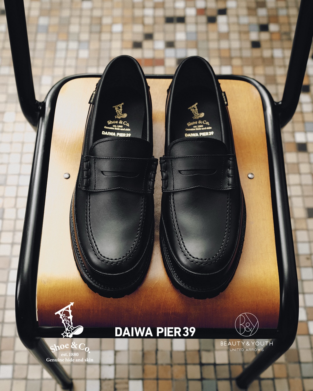 REGAL Shoe&Co. × DAIWA PIER39 for BEAUTY&YOUTH『Beefroll Loafer GORE-TEX®』が8月14日(金)に発売予定