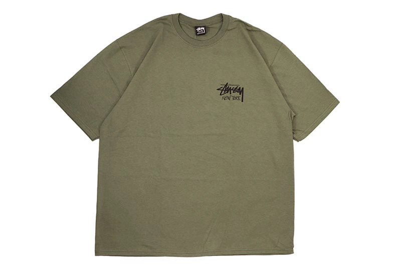 Stüssy『Stock New York Tee “Olive”』が発売