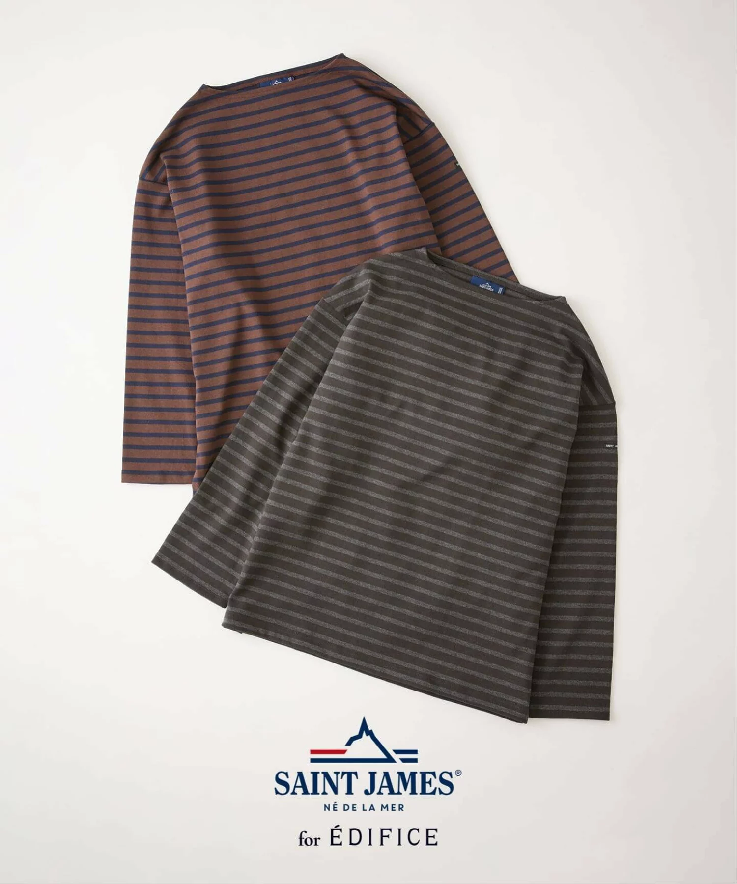 ÉDIFICE × SAINT JAMES 26FW『ウエッソン ルーズ ボーダー』の先行予約が開始