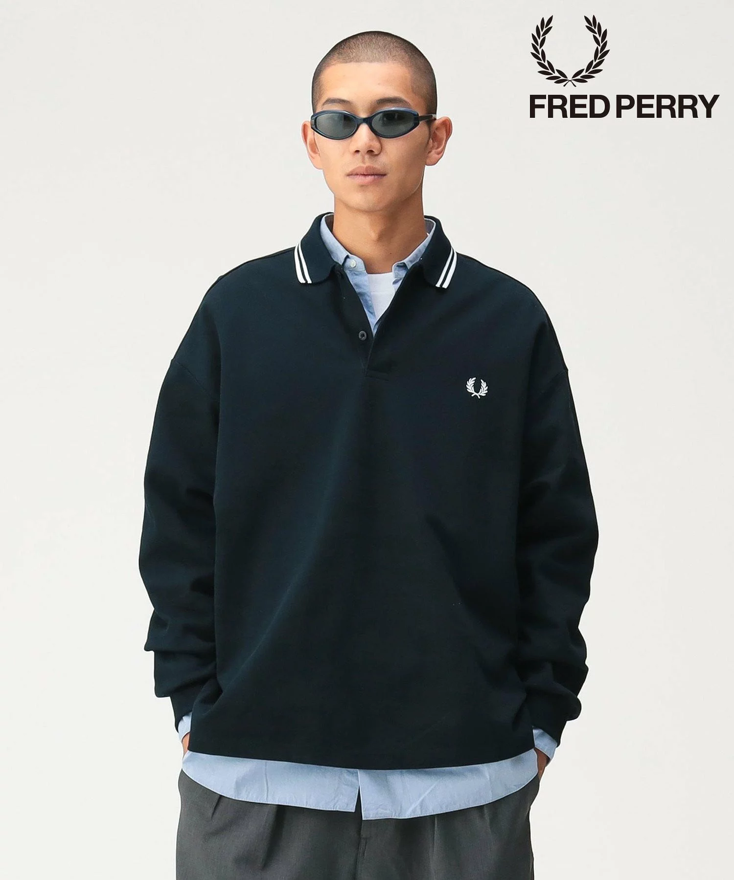 BEAMS × FRED PERRY 26FW『ピケ ロングスリーブ ポロシャツ』の先行予約が開始