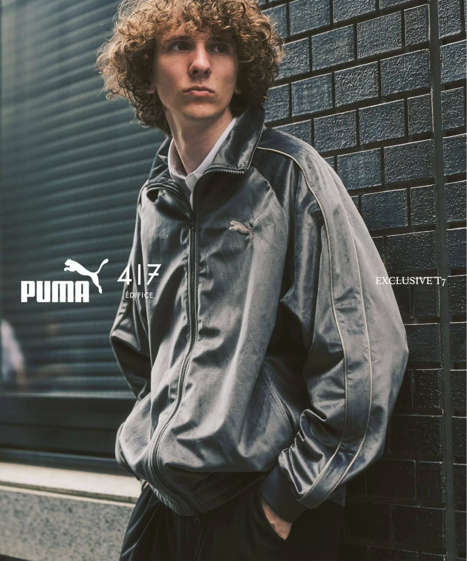 417 EDIFICE × PUMA 26FW『T7 トラックジャケット』の先行予約が開始