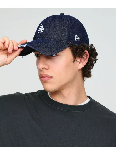 UNITED ARROWS GLR × New era®『9TWENTY ダメージ デニム LA キャップ』が発売